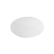 160088 Kyoto WOUD Круглый ковер белого цвета