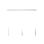 CNO13-3 Grau Niceone TRACE 3/110 WHITE/WHITE/WHITE Трёхрожковый подвес белый
