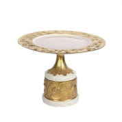 Taormina gold medium cake stand подставка для торта, Villari