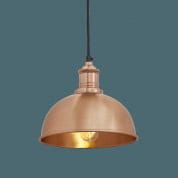 Brooklyn Dome Pendant Light - 8 inch подвесной светильник Industville 0700443176255