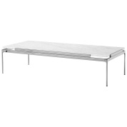 133058A258 &Tradition Sett LN12 Журнальный столик 60x140 см, Bianco Carrera