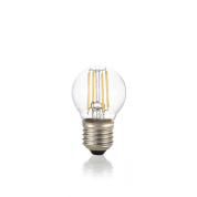 271637 E27 sfera 4w 2700k cri80 trasp Ideal Lux источник света