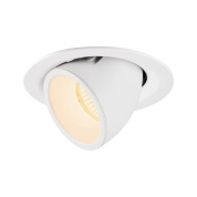 1005931 SLV NUMINOS® GIMBLE M DL светильник встраиваемый 500мА 17.5Вт с LED 2700K, 1600лм, 20°, белый