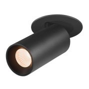 1006927 SLV NUMINOS® PROJECTOR S светильник встраиваемый 250мА 8.6Вт с LED 2700K, 670лм, 55°, черный