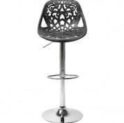 76860 Барный стул с орнаментом черный Kare Design
