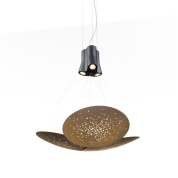 подвесной светильник с металлическим перфорированным плафоном IP40