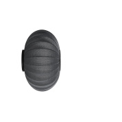 KWO57BLCW Knit-Wit Made By Hand Настенный светильник с чёрным фактурным абажуром