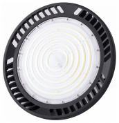 промышленный подвесной прожектор с мощным световым потоком и кольцевым рассеивателем