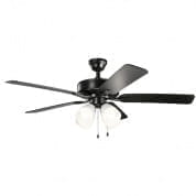 52" Basics Pro Premier Fan Satin Black люстра-вентилятор 330016SBKS Kichler