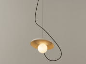 Wire Подвесной светильник из стали со светодиодной подсветкой Milan Iluminacion
