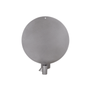 круглый подсвечник из нержавеющей стали