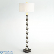 Italian Diamond Floor Lamp-Gunmetal/Nickel Global Views торшер