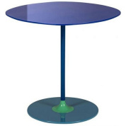 04041BL Kartell Thierry Журнальный столик 50x50 см, цвет «морской синий»