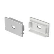 057058 Arlight Заглушка LINE-3020 SILVER с отверстием