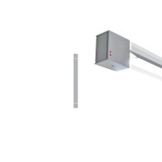 настенный светильник серый лаконичный с направленным светом