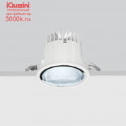 N133 Reflex iGuzzini wall-washer luminaire - Ø 153 mm - neutral white - frame