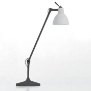 Rotaliana Luxy T1 настольный светильник с шарниром белый; матовый чёрный 1LXT100201ER0