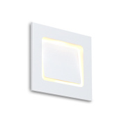 настенный светодиодный светильник квадратной формы с внутренней контурной подсветкой