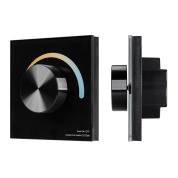 033762 Arlight Панель SMART-P20-MIX-G-IN Black (12-24V, 4x3A, Rotary, 2.4G)