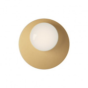 05601OLDHXXBB Elesi luce Bianca AP PL 22 LED IP20 небольшой круглый дизайнерский настенный и потолочный светильник золотой