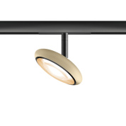 магнитная трековая система с прожектором в корпусе золотисто-чёрного цвета