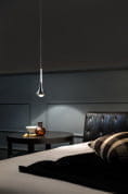 Rain Chrome/Matt White Pendant подвесной светильник Studio Italia Design 156001