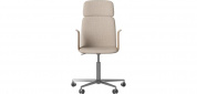 Palm upholstered ceo chair with veneered armrests and wheels Bolia кресло