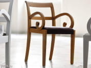 Garbo Деревянный стул с подлокотниками Porada
