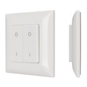 028301 Arlight Панель SMART-P47-DIM-P-SUF (3V, 2 зоны, Knob, 2.4G)