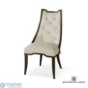 Logan Dining Chair-Walnut-Muslin Global Views кресло