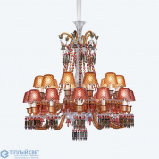 Zenith Faunacrystopolis Chandelier Pink & Champagne 24L Baccarat люстра 2814329