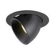 1006071 SLV NUMINOS® GIMBLE XL DL светильник встраиваемый 1050мА 37.4Вт с LED 4000K, 3600лм, 55°, черный