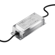 источник питания серебристого цвета для подвесной системы трековый блок питания Parity 48B