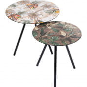 85843 Приставной столик с цветущими листьями (2 шт./компл.) Kare Design