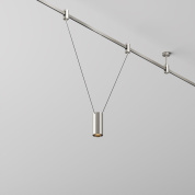 Трековый светильник Maytoni Focus Led 12W 780лм Платина TR157-1-12W3K-PT
