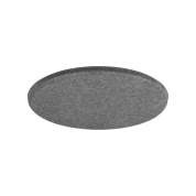 акустическая потолочная панель круглой формы серого цвета