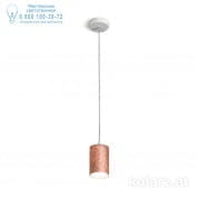 Kolarz TUBE A1347.31.VinCu/10 подвесной светильник ø8cm высота 1cm мин. высота 150cm 1 лампа gx53