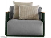 Bosc Садовое кресло из ткани и термолакированного алюминия GANDIABLASCO