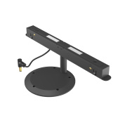 магнитный трековый адаптер черного цвета для подвесных светильников системы 23mm Exility