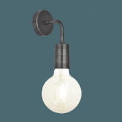 Sleek Edison Wall Light - Pewter лампа Industville SL-EWL-P