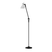 Rotaliana Luxy F1 торшер с шарниром белый; матовый чёрный 1LXF100201ER0