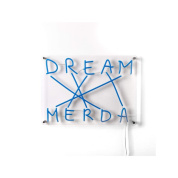 светодиодная настенная лампа с надписью Dream Merda