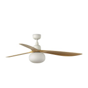 люстра-вентилятор с подсветкой белый