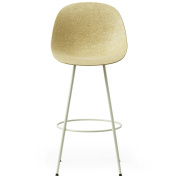 609241 Normann Copenhagen Mat Барный стул 75 см, конопляный / кремовый