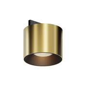 трековый прожектор цилиндрического типа в латунном исполнении