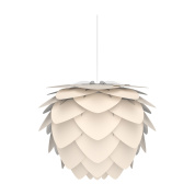 подвесной светильник с плафоном из лепестков белый