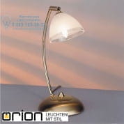 Лампа для рабочего стола Orion Opaldesign LA 4-987/1 gold-matt/438 klar-matt