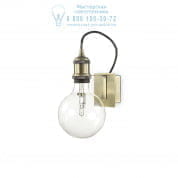 163321 FRIDA AP1 Ideal Lux настенный светильник античная латунь