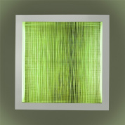 настенно-потолочный светильник с RGB-светодиодами и стеклянной панелью