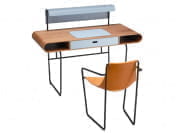 Apelle Прямоугольный деревянный письменный стол с выдвижными ящиками. Midj